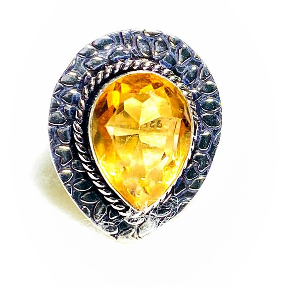 Handmade Jewelry - Handmade Citrine Topaz Ring